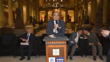 افتتاح معرض للصور عن مقبرة الملكة نفرتاري بالمتحف المصري بالتحرير