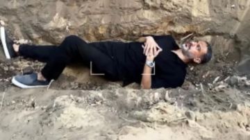 محمد فراج ينشر كواليس مشاهد من مسلسل ورد وشوكولاتة حفر قبر زينة