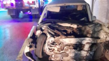 إصابة شخصين في تصادم سيارتين بأسيوط