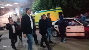 محافظ الدقهلية يتفقد موقع حادث انهيار منزل محافظ الدقهلية يتفقد موقع حادث انهيار منزل