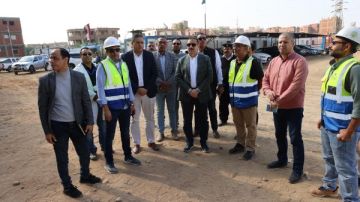 محافظ المنوفية يتفقد مستجدات الموقف التنفيذي لمستشفى الشهداء الجديدة