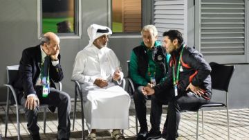 وزير الرياضة القطري يزور معسكر منتخب مصر في كأس العرب وزير الرياضة القطري يزور معسكر منتخب مصر في كأس العرب