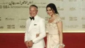 أول ظهور لـ أروى جودة وزوجها بعد الاحتفال بزفافهما