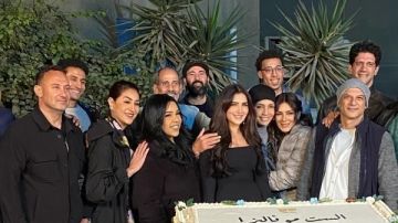 رمضان 2026 .. مي عمر تحتفل بانطلاق تصوير مسلسلها الست موناليزا