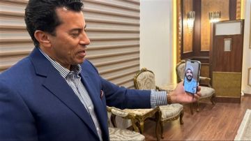 وزير الرياضة يتواصل مع البطل الأولمبي كيشو ويؤكد دعم مصر الكامل لعودته للمنتخب
