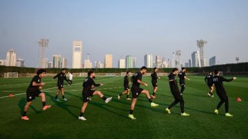 لقطات من تدريبات منتخب مصر استعدادا لمواجهة الإمارات في كأس العرب.. شاهد