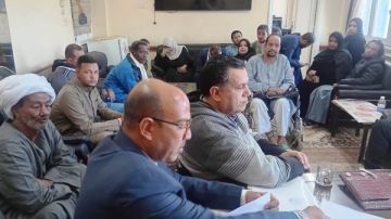 محافظ أسوان يتابع نتائج جهود مديرية العمل خلال شهر نوفمبر المنقضى محافظ أسوان يتابع نتائج جهود مديرية العمل خلال شهر نوفمبر المنقضى