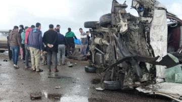 13 سيارة إسعاف .. ننشر الصور الأولى لحادث رافد الدولي بكفر الشيخ شاهد 13 سيارة إسعاف .. ننشر الصور الأولى لحادث رافد الدولي بكفر الشيخ شاهد