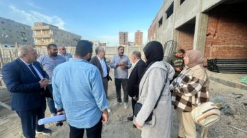 مسئولو قطاع الإسكان والمرافق يزورون محافظة البحيرة لتقديم الدعم الفني ومتابعة المشروعات
