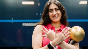 نور الشربيني تتأهل لنهائي بطولة هونج كونج للاسكواش نور الشربيني تتأهل لنهائي بطولة هونج كونج للاسكواش