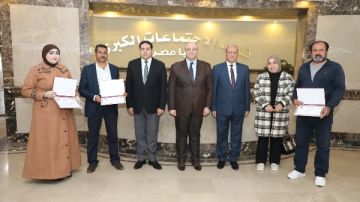 محافظ بني سويف يكرم الأبطال الرياضيين أبناء المدينة