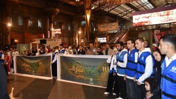 انطلاق أولى رحلات قطار الشباب من محطة مصر برمسيس