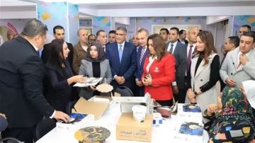 وزيرتا التضامن والتنمية المحلية ومحافظ الجيزة يفتتحون المجمع الخدمي بمساكن روضة السودان وزيرتا التضامن والتنمية المحلية ومحافظ الجيزة يفتتحون المجمع الخدمي بمساكن روضة السودان