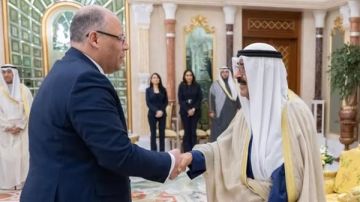 السفير المصري يقدم أوراق اعتماده إلى أمير الكويت السفير المصري يقدم أوراق اعتماده إلى أمير الكويت
