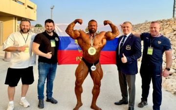لاعب مصري يمنح روسيا 4 ذهبيات في بطولة العالم لبناء الأجسام