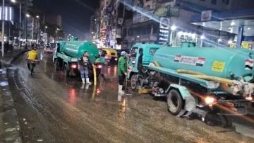 محافظ الغربية: نتابع كسح مياه الأمطار وتوجيهات بإزالة أي تجمعات على الطرق والمحاور الحيوية محافظ الغربية: نتابع كسح مياه الأمطار وتوجيهات بإزالة أي تجمعات على الطرق والمحاور الحيوية