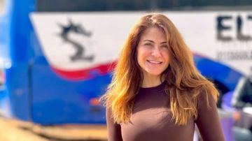 هيدي كرم تخطف الأنظار بإطلالة صباحية.. شاهد