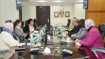 رئيس معهد التخطيط القومي يبحث فرص التعاون المشترك بين المعهدين رئيس معهد التخطيط القومي يبحث فرص التعاون المشترك بين المعهدين