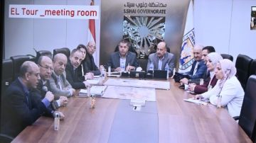 محافظ جنوب سيناء يبحث تحديث مخطط مدينة الطور لتحويلها لقطب تنموي وسياحي صور محافظ جنوب سيناء يبحث تحديث مخطط مدينة الطور لتحويلها لقطب تنموي وسياحي صور