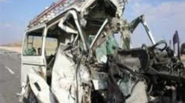 إصابة 5 أشخاص فى تصادم سيارة ميكروباص ومينى باص بطوخ