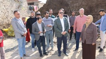 محافظ المنوفية يطلق شارة بدء التشغيل التجريبي لمشروع صرف صحى منشأة السادات