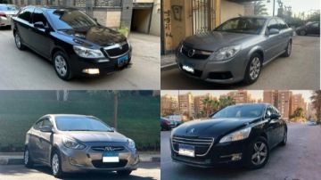 منها بيجو 508 و سنترا .. سيارات أوتوماتيك سعرها 550 ألف جنيه منها بيجو 508 و سنترا .. سيارات أوتوماتيك سعرها 550 ألف جنيه
