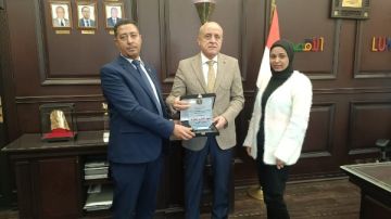 محافظ الأقصر يستقبل وفد المجلس الوطني للشباب في مبادرات التوعية المجتمعية