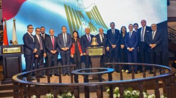 وزير التموين يشهد افتتاح جلسة البورصة بمناسبة استحواذ إيجيترانس على نوسكو