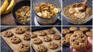 كنز يلقى فى القمامة ..طريقة عمل بسكويت صحي من قشر الموز