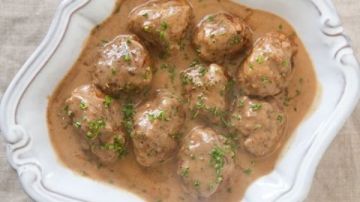 طريقة عمل كرات اللحمة السويدية زي المطاعم الفخمة