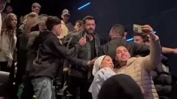 عمرو يوسف يشاهد فيلم السلم والثعبان مع الجمهور بإحدى سينمات 6 أكتوبر