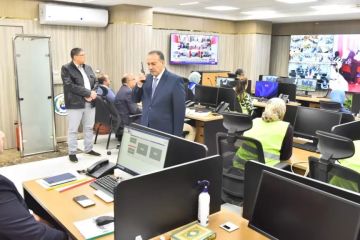 محافظ أسيوط يتابع سير العملية الانتخابية في اليوم الثاني لإعادة انتخابات الدائرة الثالثة