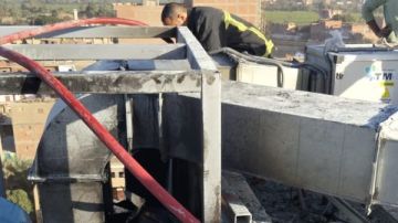 اندلاع حريق في مستشفى ديروط المركزي الجديد بأسيوط اندلاع حريق في مستشفى ديروط المركزي الجديد بأسيوط