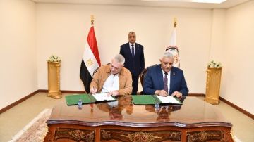 EDEX 2025.. وزير الإنتاج الحربي يشهد توقيع عقد للتعاون في التصنيع العسكري