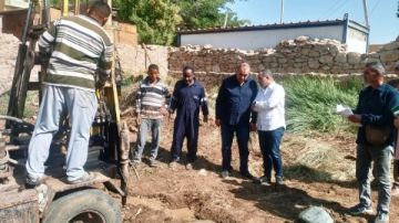 أسوان.. بدء إنشاء محطة المشتل لرفع الصرف الصحي