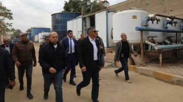 محافظ الجيزة: 3 محطات رفع جديدة للصرف الصحي تخدم أهالي أبوالنمرس وجنوب