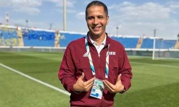 محمود عاشور ضمن الطاقم التحكيمي لمباراة السنغال والكونغو في أمم إفريقيا