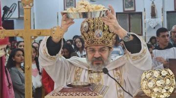 الأنبا توما يترأس قداس عيد الحبل بلا دنس بكنيسة السيدة العذراء مريم بالهماص