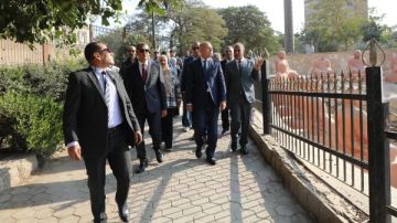 محافظ القاهرة يوجه بوضع خطة عاجلة لتطوير الحديقة اليابانية