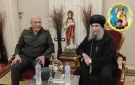 الأنبا يؤانس يستقبل قائد المنطقة الجنوبية العسكرية بمطرانية أسيوط صور