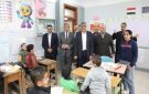 محافظ الجيزة يتفقد إحدى المدارس بالصف لمتابعة انتظام العملية التعليمية