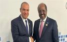 وزير الخارجية يلتقي رئيس جمهورية الصومال الفيدرالية