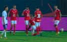 كأس مصر.. الأهلي يتقدم على المصرية للاتصالات بهدف في الشوط الأول