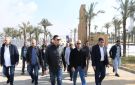 مزار أثري سياحي..وزير الإسكان يتفقد حدائق تلال الفسطاط بالقاهرة صور
