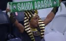 مشجع مصري يدعم السعودية أمام الأردن في نصف نهائي كأس العرب 2025