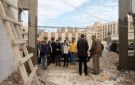 نائب المحافظ يتفقد أعمال تطوير سوق مطروح العمومي