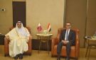 الخطيب يبحث مع وزير الدولة القطري لشؤون التجارة سبل تعزيز الشراكات الاقتصادية