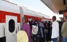 سكك حديد مصر تسير الرحلة (36) قطارات للعودة الطوعية للأشقاء السودانيين