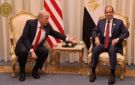 ترامب: الرئيس السيسي صديقي وأرغب في لقائه