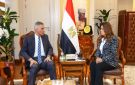 تفاصيل اجتماع وزيرة التنمية المحلية مع محافظ أسوان لمتابعة مشروعات منظومة النظافة والخطة الاستثمارية